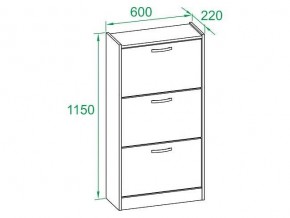 Тумба для обуви ТО-23 в Асбесте - asbest.mebel24.online | фото 3