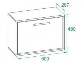 Тумба для обуви ТП-1 в Асбесте - asbest.mebel24.online | фото 4