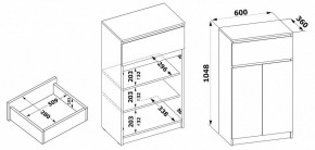 Тумба для обуви ТП-12 в Асбесте - asbest.mebel24.online | фото 4