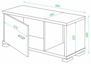 Тумба комбинированная Домино СБ-30/1 в Асбесте - asbest.mebel24.online | фото 3