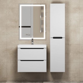 Тумба под раковину Uperwood Tanos 60 см, подвесная, белая/графит в Асбесте - asbest.mebel24.online | фото 13