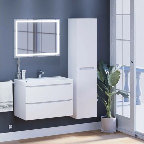 Тумба под раковину Uperwood Tanos 80 см, подвесная, белая матовая в Асбесте - asbest.mebel24.online | фото 11