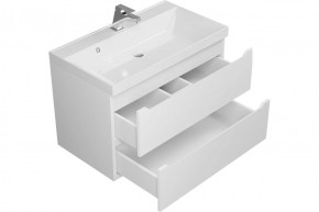 Тумба под раковину Uperwood Tanos 80 см, подвесная, белая матовая в Асбесте - asbest.mebel24.online | фото 3