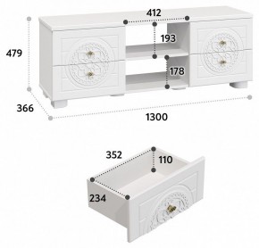 Тумба под ТВ Монблан МБ-39К в Асбесте - asbest.mebel24.online | фото 4