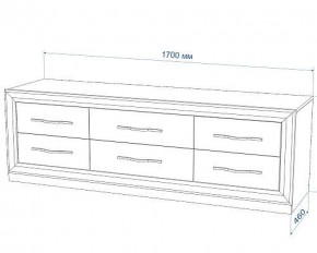 Тумба под ТВ Нобиле КАЯ170 в Асбесте - asbest.mebel24.online | фото 2