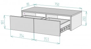 Тумба подвесная K212 в Асбесте - asbest.mebel24.online | фото 2