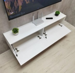 Тумба подвесная под ТВ LINES MTV1-MA 750 Белый глянец (Белый-M 10.1.1) в Асбесте - asbest.mebel24.online | фото 11