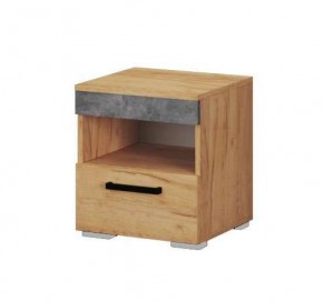 Тумба прикроватная Адель дуб крафт золотой/ателье светлое в Асбесте - asbest.mebel24.online | фото