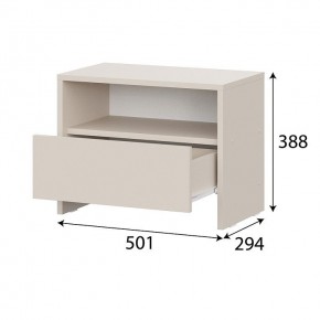 КАМЕЛИЯ 1 Серия 2 Тумба прикроватная Меланж в Асбесте - asbest.mebel24.online | фото 3
