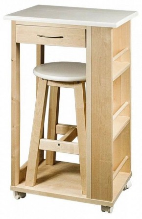 Тумба с табуретом Мебелик в Асбесте - asbest.mebel24.online | фото 8