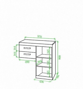 Тумба Toivo Кон100 в Асбесте - asbest.mebel24.online | фото 2