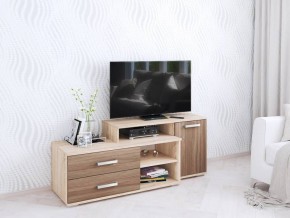 Тумба ТВ Парус-3 дуб сонома/ясень шимо в Асбесте - asbest.mebel24.online | фото