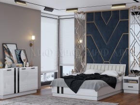 МАГНОЛИЯ Тумбы (комплект 2 шт) Белый глянец/Белый в Асбесте - asbest.mebel24.online | фото 3