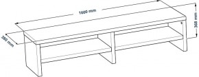 ТВ-тумба Энкель ТВ16, тамбурат, цвет белый в Асбесте - asbest.mebel24.online | фото 3