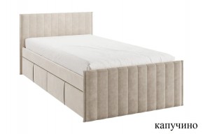 ТВИКС Кровать с ящиками 900 (капучино) в Асбесте - asbest.mebel24.online | фото
