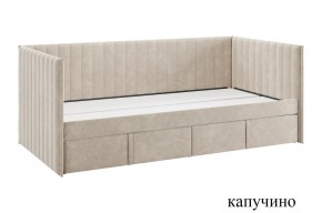 ТВИКС Кровать (софа) с ящиками 900 (капучино) в Асбесте - asbest.mebel24.online | фото