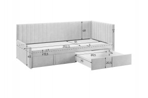 ТВИКС Кровать (тахта) с ящиками 900 в Асбесте - asbest.mebel24.online | фото 3