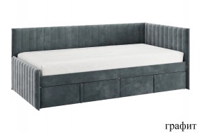 ТВИКС Кровать (тахта) с ящиками 900 (графит) в Асбесте - asbest.mebel24.online | фото