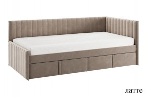 ТВИКС Кровать (тахта) с ящиками 900 (латте) в Асбесте - asbest.mebel24.online | фото
