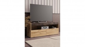 ВЕГАС Тумба ТВ (Дуб Вотан/Ателье темный​​​​​​​) в Асбесте - asbest.mebel24.online | фото