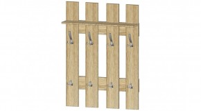 Вешалка 800 (сонома) в Асбесте - asbest.mebel24.online | фото