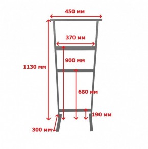 Вешалка гардеробная Солдатик в Асбесте - asbest.mebel24.online | фото 4