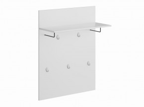 Вешалка СИРИУС настенная с полкой, цвет белый в Асбесте - asbest.mebel24.online | фото 2