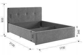 ВЕСТА Кровать с ПМ 1600 в Асбесте - asbest.mebel24.online | фото 2