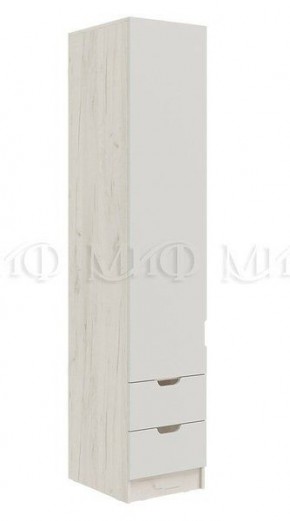 ЮНИОР-4 Детская (модульная) МДФ (Шарли Белый) в Асбесте - asbest.mebel24.online | фото 3