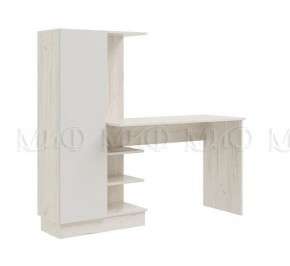 ЮНИОР-4 Компьютерный стол (Шарли Белый) в Асбесте - asbest.mebel24.online | фото