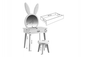 ЗАЙКА Набор детский в Асбесте - asbest.mebel24.online | фото 3