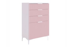 ЗЕФИР Комод (пудра розовая) в Асбесте - asbest.mebel24.online | фото