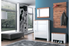 Зеркало навесное, TAURUS, цвет белыйдуб вотан в Асбесте - asbest.mebel24.online | фото 2